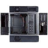 Chieftec - UE-02B - Computerbehuizing - Zwart - Mini Tower - 250 W