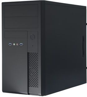 Chieftec XT-01B-350GPB computerbehuizing Mini Tower Zwart 350 W