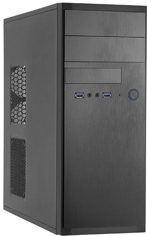 Chieftec HQ-01B-OP computerbehuizing Midi Tower Zwart