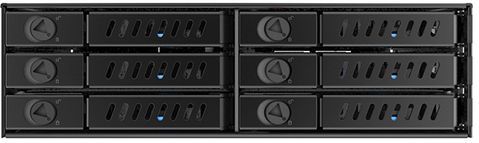 Chieftec CMR-625 drive bay panel Zwart