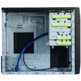 Chieftec CT-04B-OP computerbehuizing Mini Tower Zwart
