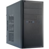 Chieftec HT-01B-OP computerbehuizing Mini Tower Zwart