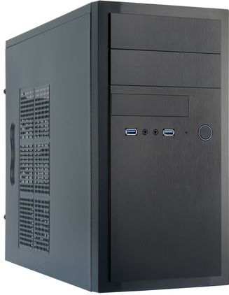 Chieftec HT-01B-OP computerbehuizing Mini Tower Zwart