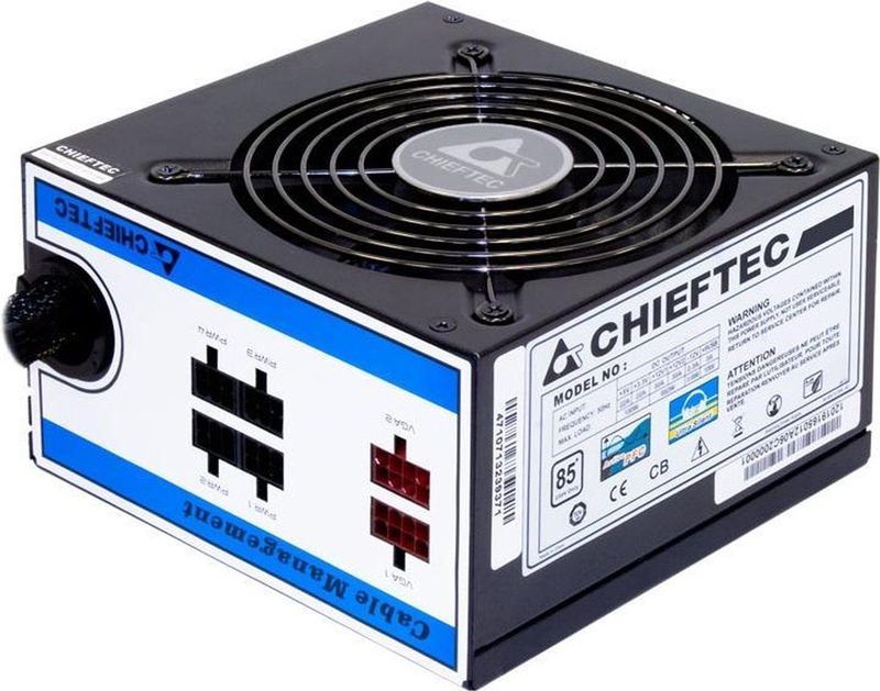 Chieftec - CTG-750C - Voeding - 750W - Semi-modulair - ATX