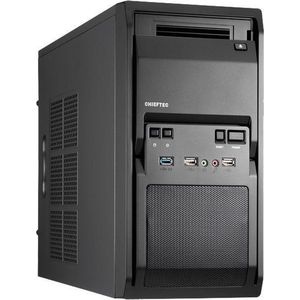 Chieftec LT-01B-OP Mini-tower PC-behuizing Zwart