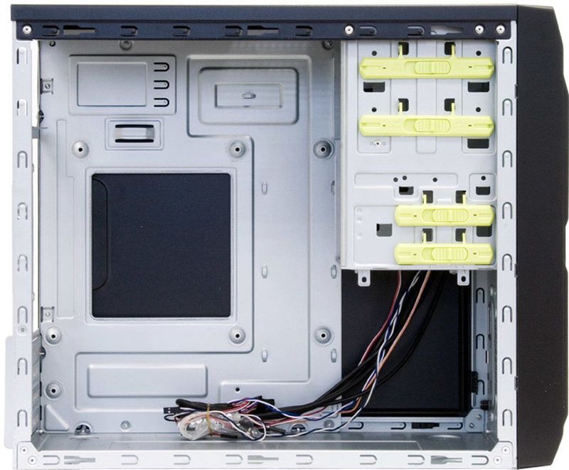 Chieftec LT-01B-OP computerbehuizing Mini Tower Zwart
