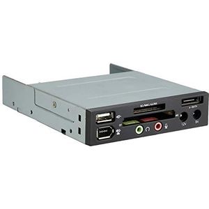 Silverstone SST-FP35B Fronttoegangspaneel (USB), Geheugenkaartlezer
