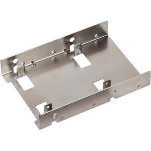 Silverstone SST-SDP08 Bay Converter 3,5 naar 2x 2,5 inch, Accessoires voor harde schijven