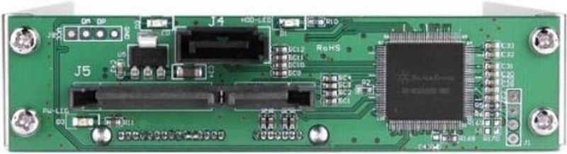 Silverstone SST-HDDBOOST - Nikkel - 3,5" naar 2,5" SSD Harde Schijf Boost-apparaat