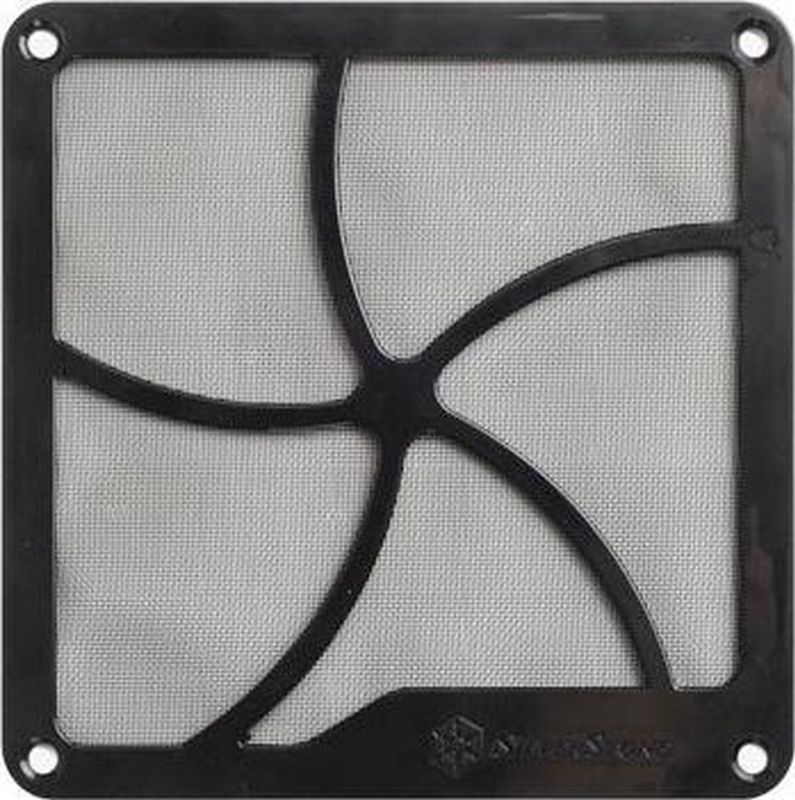 Silverstone - FF141 - PC Ventilatorfilter - Zwart - 140 mm
