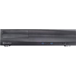 Silverstone - Milo ML03B - PC-behuizing - Zwart - mATX, Mini-ITX