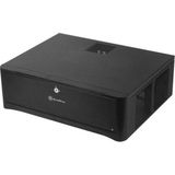 Silverstone - Grandia GD06 - PC-behuizing - Zwart - mATX, Mini-ITX