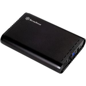 Silverstone Sst-Ts07b (3.5"), Harddisk behuizing, Zwart