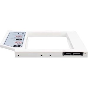 SilverStone - Treasure TS08 - Opslagbay-adapter - Wit - Geheugen Slotadapter