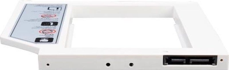 SilverStone - Treasure TS08 - Opslagbay-adapter - Wit - Geheugen Slotadapter