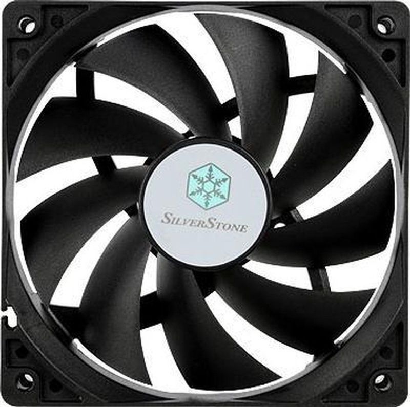 Silverstone - FN121-P - PC Ventilator - Zwart - 120 mm