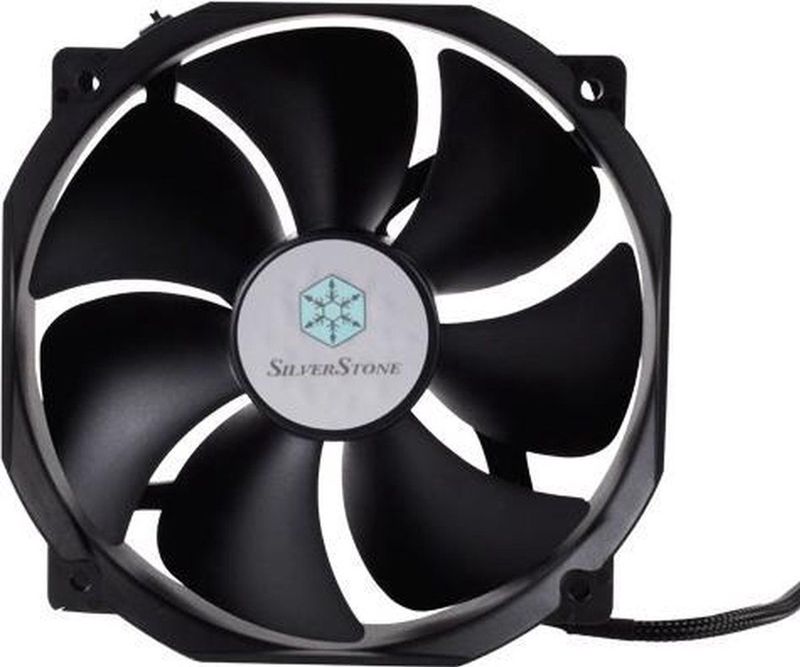 Silverstone - FHP141 - PC Ventilator - Zwart - 140 mm - PWM - Stille Modus