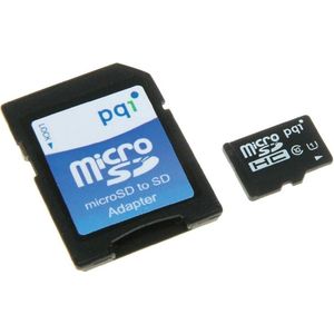 PQI MicroSDHC 8GB flashgeheugen Klasse 10