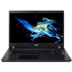 Acer TravelMate P2 TMP215-52 15,6 inch LCD HD Laptop (Intel Core i3-10110U, 4 GB RAM, 256 GB SSD, Intel UHD Graphics, ComfyView, Windows 10 Pro), laptop, zwart