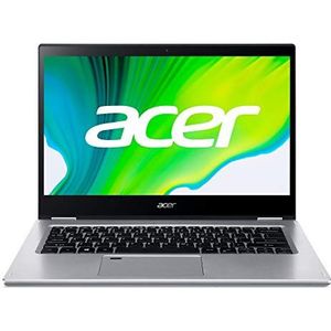 Acer Spin 3 (SP314-21-R8C4) 35,6 cm (14 inch) Full HD Multi-Touch) Convertible Laptop (AMD Athlon Silver 3050U, 4 GB RAM, 256 GB PCIe SSD, AMD Radeon Graphics, Win 10 H Ome) zilver