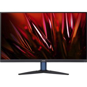 Acer Nitro KG272U Gaming Monitor 27 inch (69 cm scherm) WQHD, 75Hz, 1ms (G2G), 2xHDMI 1.4, DP 1.2a, HDMI/DP FreeSync, zwart/blauw