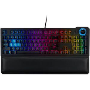 Acer Predator Aethon 700 Gaming Keyboard - Metallic - RGB LED - US Qwerty - Zwart