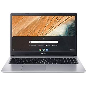 Acer Chromebook 315 CB315-3HT-C49Y N4120 - Laptop met touchscreen 15,6 inch Full HD (Intel Celeron N4120, 4 GB RAM, 64 GB eMMC, Intel UHD Graphics, Chrome OS) - BE AZERTY-toetsenbord - zilver