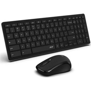 Acer Chrome draadloze toetsenbord en muis zwart