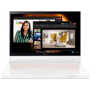 Acer - ConceptD 7 Ezel Pro - Laptop - Wit - 15.6 inch - I7-11800H - 32GB RAM - 1TB SSD