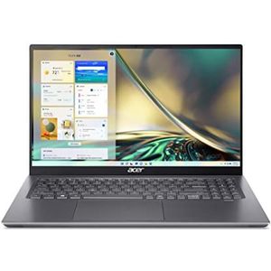 Acer Swift X (SFX16-51G-73D4) Ultrabook | 16 inch FHD display | Intel Core i7-11390H | 16 GB RAM | SSD 1TB | NVIDIA GeForce RTX 3050Ti | Windows 11 | QWERTZ toetsenbord | grijs