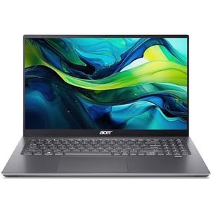 Acer Swift X (SFX14-51G-5876) Ultrabook/Laptop | 14 2.2K Display | Intel Core i5-1240P | 16 GB RAM | 512 GB SSD | NVIDIA GeForce RTX 3050 | Windows 11 | QWERTZ Toetsenbord | grijs