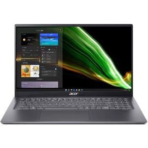 Acer Swift 3 SF316-51-58G0 Laptop 40,9 cm (16.1"") Full HD Intel® Core™ i5 i5-11300H 8 GB LPDDR4x-SDRAM 512 GB SSD Wi-Fi 6 (802.11ax) Windows 11 Home Grijs