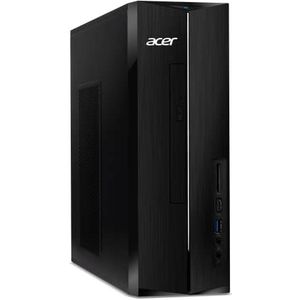 Acer Aspire TC-1760 Desktop-PC (Intel Core i5-12400, 8 GB RAM, 512 GB SSD, NVIDIA GeForce GTX 1650-4 GB, zonder besturingssysteem), zwart