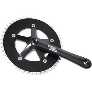 Sturmey Archer 46t Crankset - Zwart