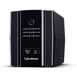 Cyberpower - UT1500EG - Ononderbroken Stroomvoorzieningssysteem - Zwart - Plastic