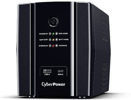Cyberpower - UT1500EG - Ononderbroken Stroomvoorzieningssysteem - Zwart - Plastic