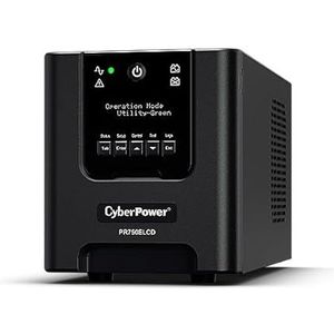 Cyberpower - PR750ELCDN - UPS - 750 VA - Lijninteractief - Zwart