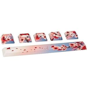 Traitors Sakura Shiro Set, Keycaps, Wit