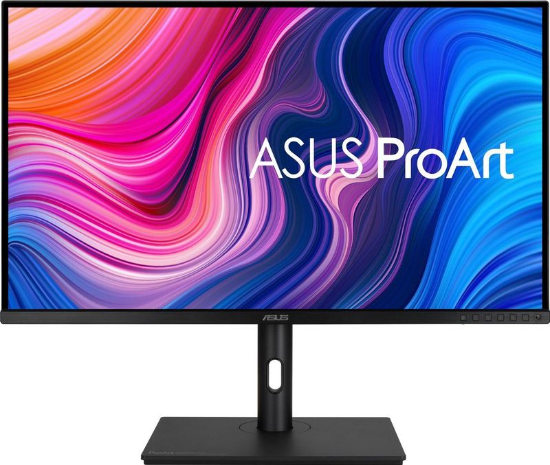 ASUS ProArt PA328CGV - 32 Zoll WQHD Professioneller Monitor - 16:9 IPS, 2560x1440 - ergonomisch, Pivot, Calman, hohe Farbtreue, DisplayHDR 600 - DisplayPort, HDMI, 90W USB-C, USB-Hub, schwarz