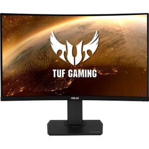 ASUS TUF Gaming VG32V - Monitor Gaming Curvo 31,5 Pulgadas (WQHD 2560x1440, 165 Hz, Extreme Low Motion Blur, Adaptive-Sync, Freesync Premium, 1 ms (MPRT), DisplayHDR 400, WCG), Zwart