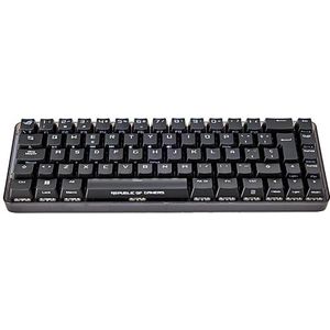 ASUS ROG Falchion Compact mechanisch gamingtoetsenbord (65%) (68 toetsen, Aura Sync, Touchpad, Case, Cherry MX netwerkschakelaar en batterij tot 450 uur), zwart - Spaans QWERTY