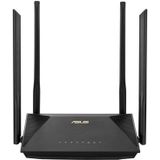 ASUS RT-AX53U Router - Zwart - Draadloos - Gigabit Ethernet - Dual-band