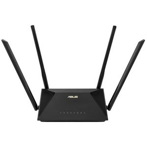 ASUS RT-AX53U Router - Zwart - Draadloos - Gigabit Ethernet - Dual-band