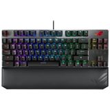 ASUS ROG Strix Scope NX TKL Deluxe toetsenbord Gamen USB Duits Zwart, Grijs