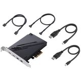 ASUS - ThunderboltEX 4 - PCIe Uitbreidingskaart - Zwart - Intel Thunderbolt 4 JHL8540