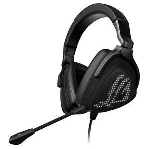 ASUS ROG Delta S Gaming Headset - USB-C, AI Noise-Canceling Mic, MQA Rendering, Hi-Res DAC, RGB, PC/Switch/PS5 Compatible