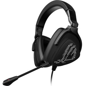 ASUS ROG Delta S Gaming Headset - USB-C, AI Noise-Canceling Mic, MQA Rendering, Hi-Res DAC, RGB, PC/Switch/PS5 Compatible