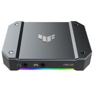ASUS - TUF Gaming Capture Box - Spelrecorders - Zilver - USB 3.2 Gen 1x1