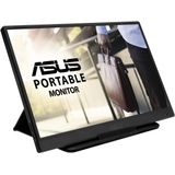 ASUS Zenscreen MB165B Laptopscherm 39,6 cm (15,6 inch) HD – Home Office of Gaming – Voeding en weergave via USB type A – TN-plaat – 1366 x 768 – PS3 PS4 Raspberry Pi Xbox – 220 cd/m² – zwart