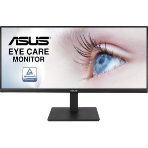 ASUS VP349CGL - 34 inch UWQHD pc-monitor - IPS-paneel - 21:9-1ms - 100Hz - 3440 x 1440-300cd/m² - DisplayPort, HDMI en USB-C - AMD FreeSync - HDR 10 - hoogteverstelling - console PS4 / Xbox One X